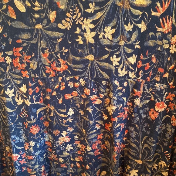 Peruvian Connection L multicolor print dress - Picture 5 of 6